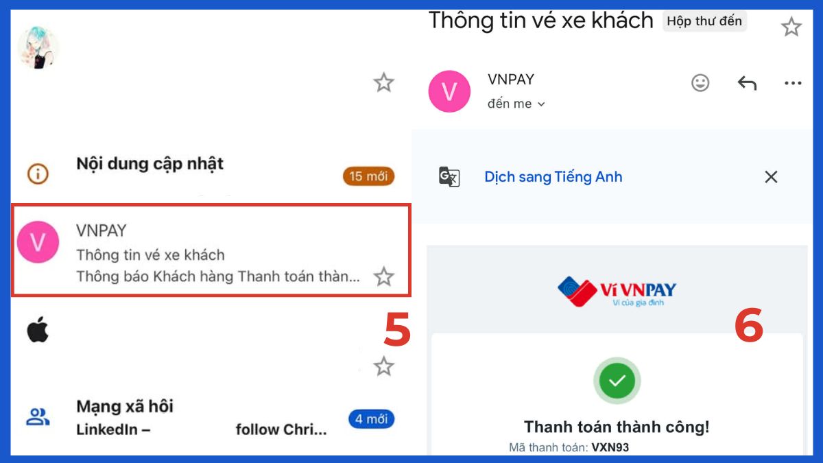 Cách xem email của mình trên điện thoại iPhone bước 3