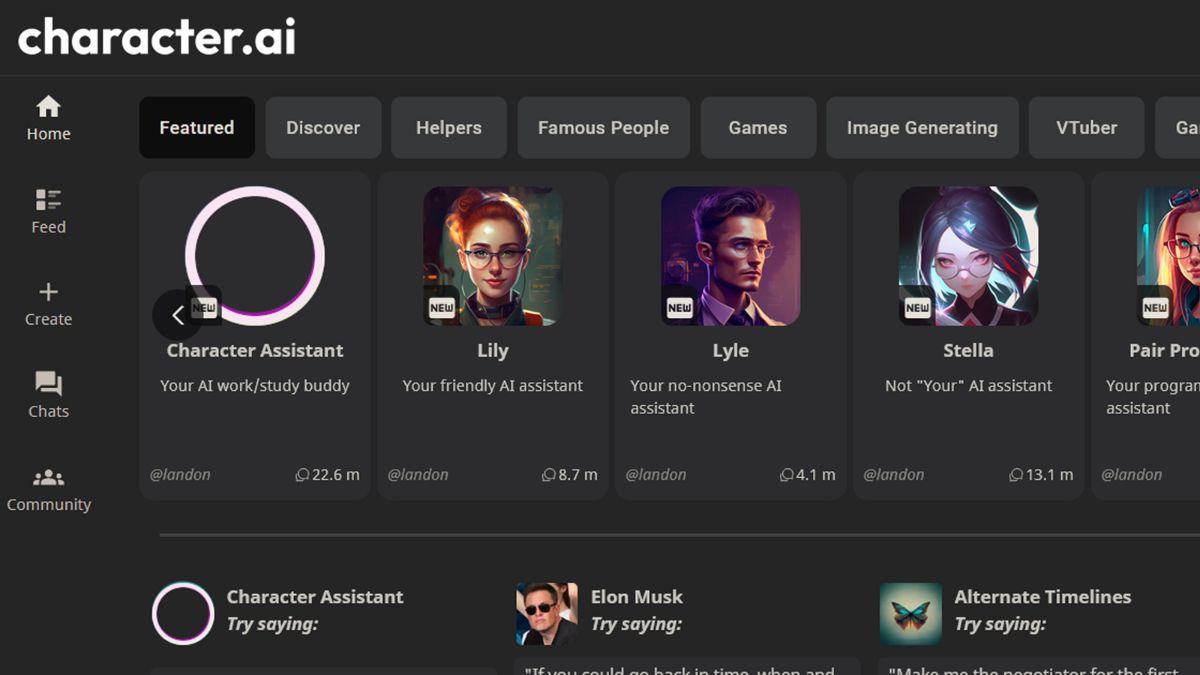 Bảng so sánh Character AI vs Chai