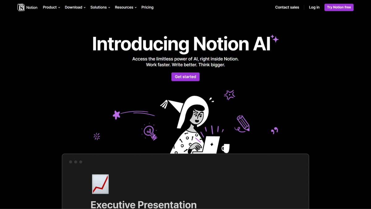 chat ai tiếng Việt miễn phí notion ai
