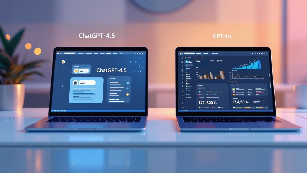 So sánh ChatGPT 4o vs 4.5