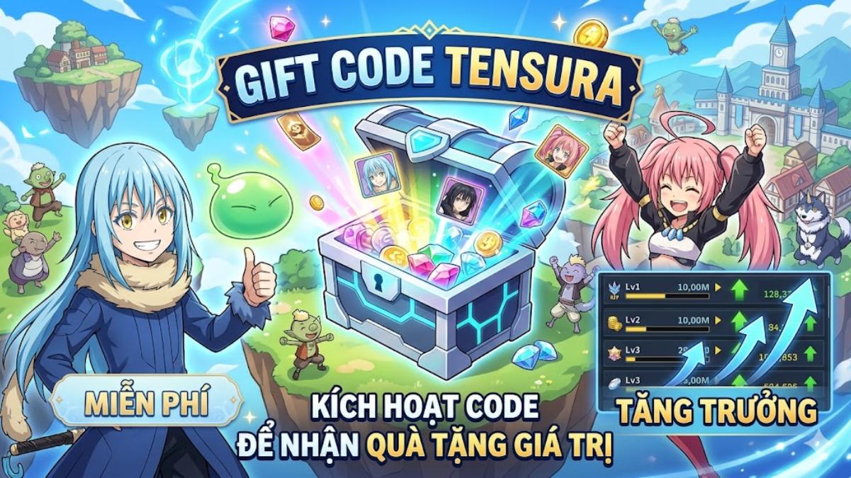 Code Tensura Incremental 04/2026 giá trị và miễn phí