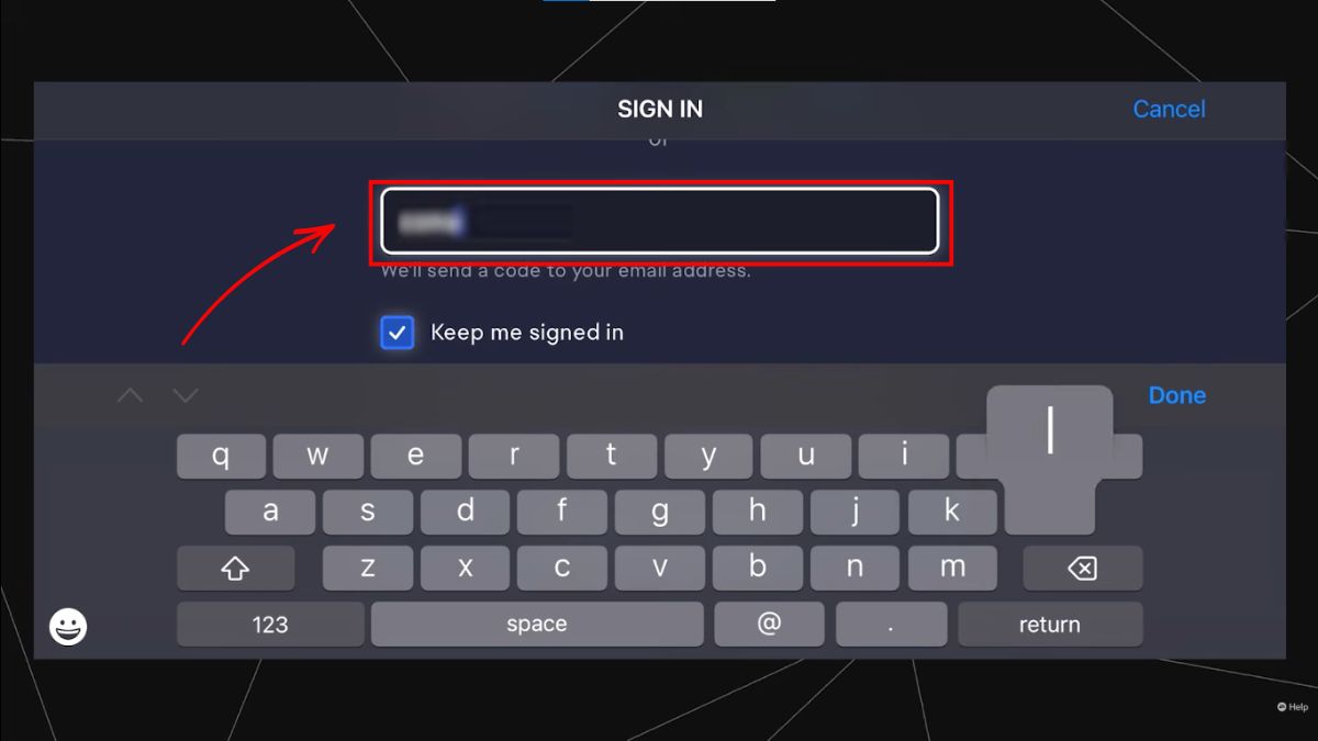 Cách đăng nhập FC Mobile quốc tế bằng tài khoản EA bước 2