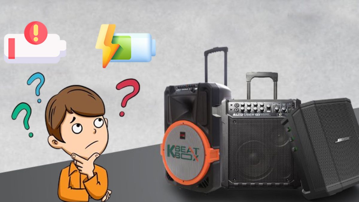 Làm sao biết loa kéo sạc đầy? Dấu hiệu nhận biết chính xác