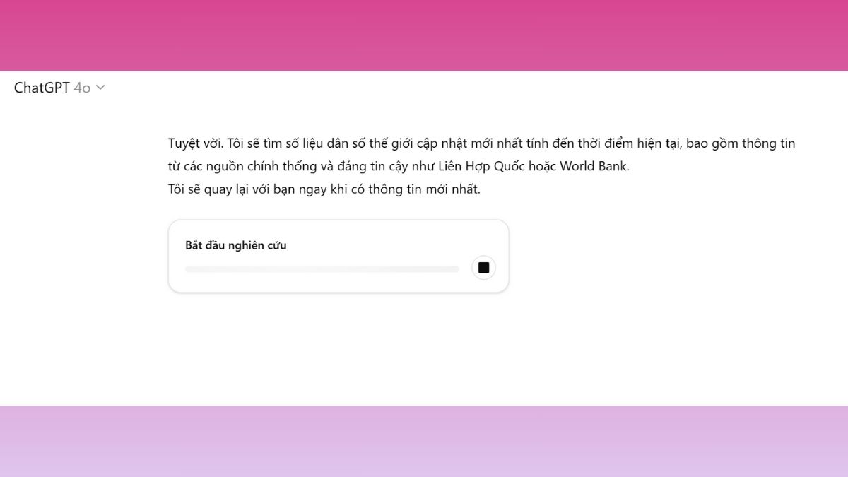 Hướng dẫn cách sử dụng Deep Research bước 3