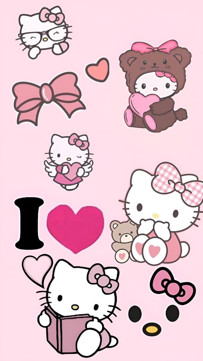 Hình nền điện thoại Hello Kitty 4k đẹp nhất
