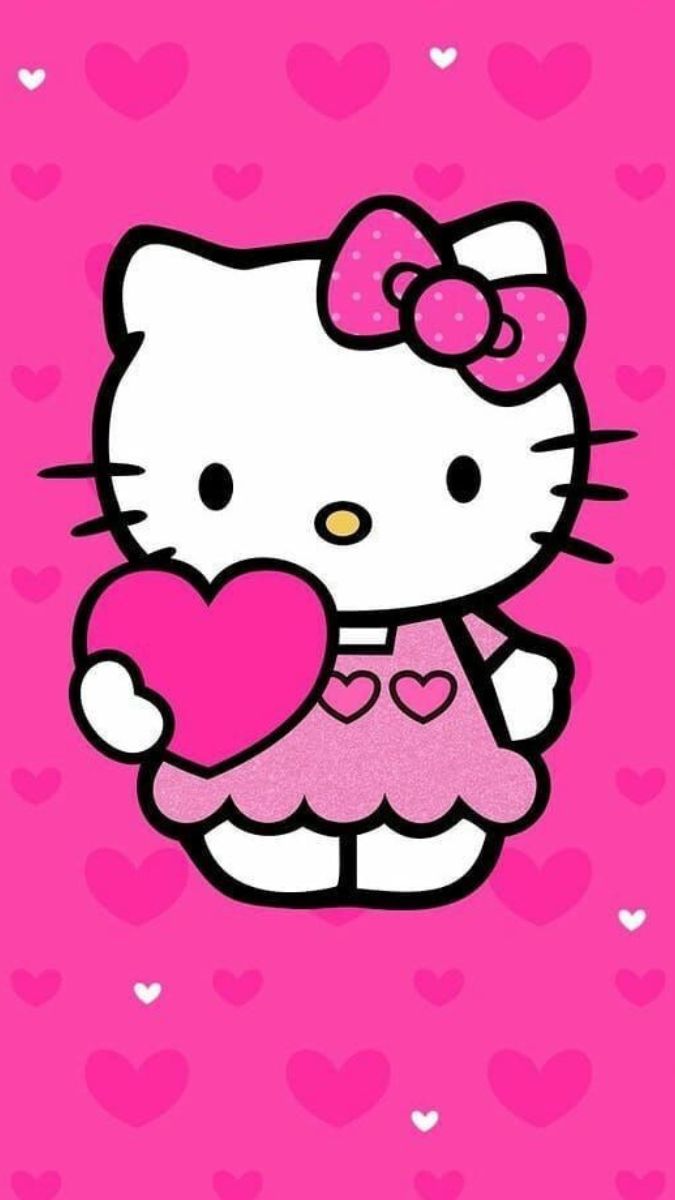 tải Hình nền điện thoại Hello Kitty 4k miễn phí
