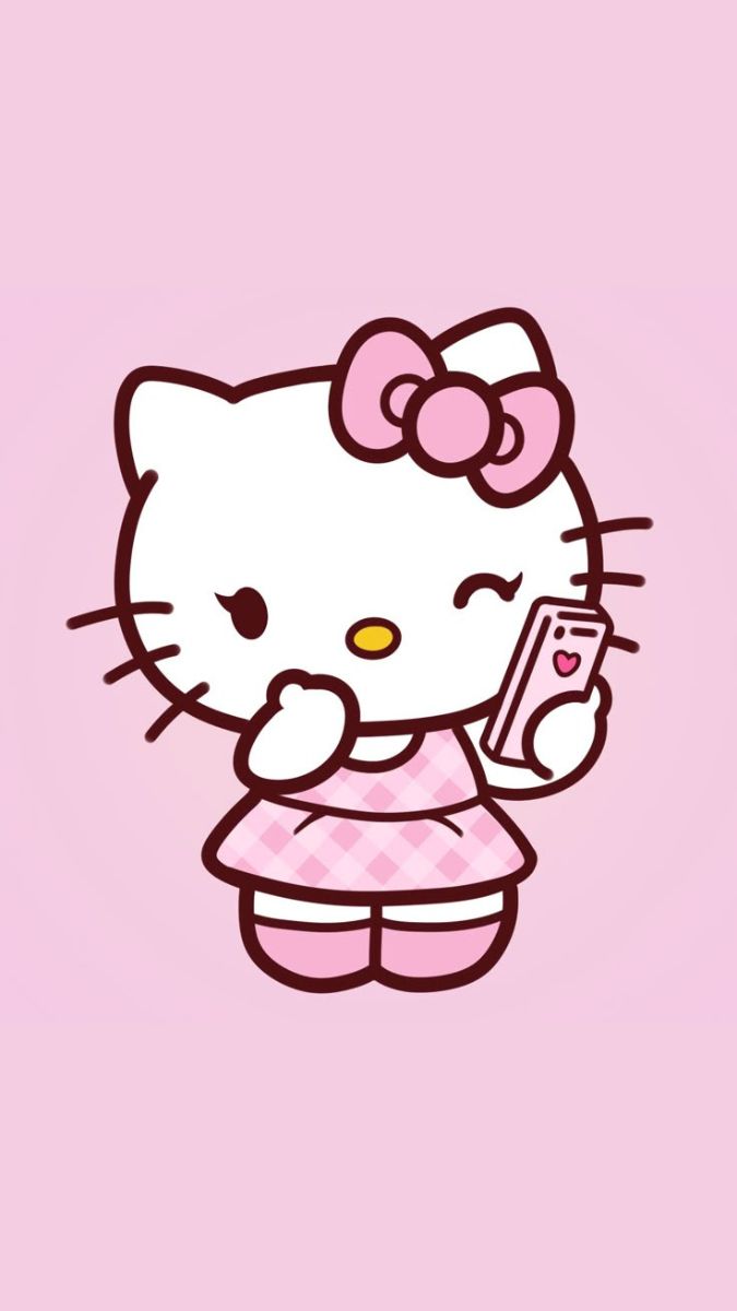 tải Hình nền điện thoại Hello Kitty mèo đẹp
