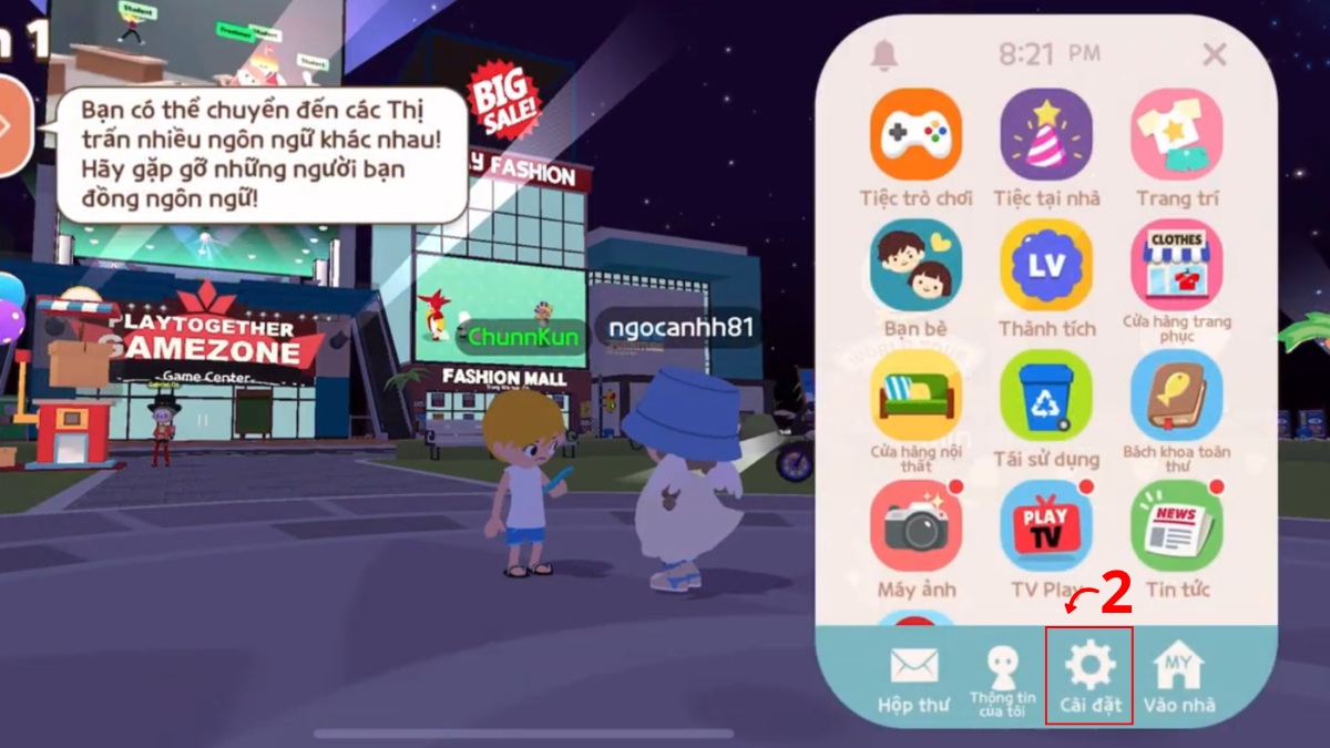 cách Khôi phục tài khoản Play Together bằng Facebook bước 1-1