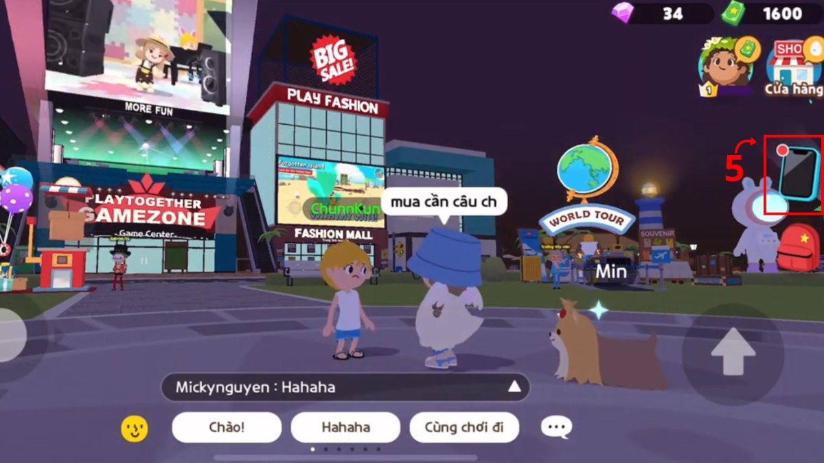 cách Khôi phục tài khoản Play Together bằng Facebook bước 3