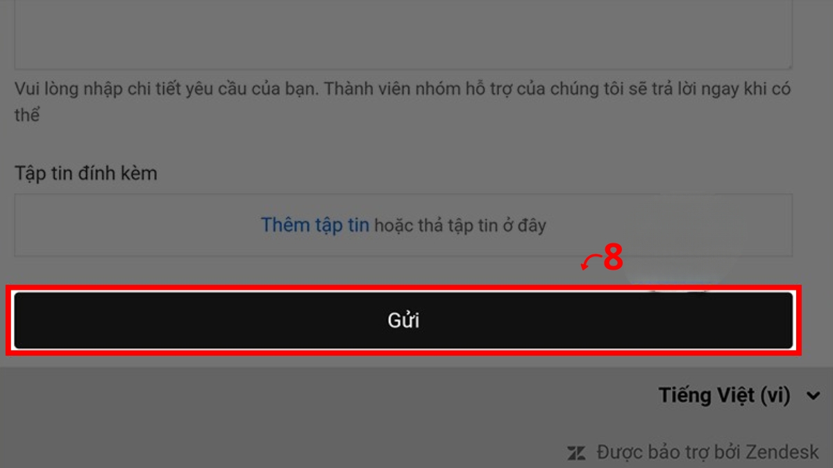 cách Khôi phục tài khoản Play Together qua Trung tâm hỗ trợ bước 5