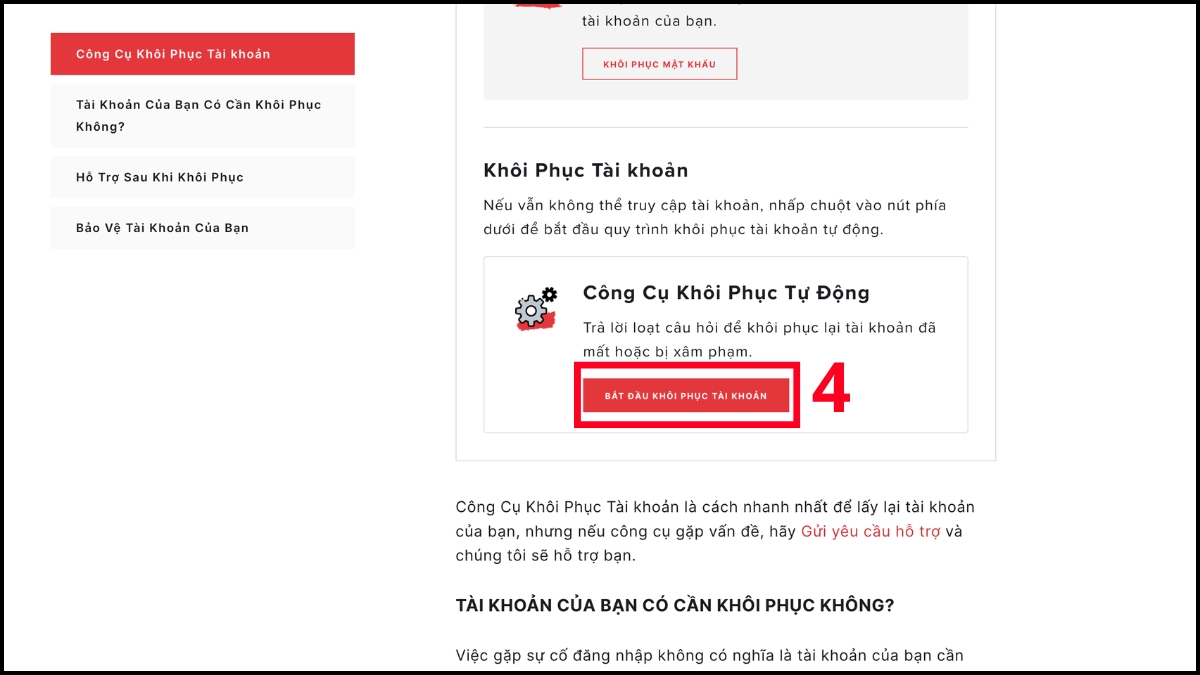 cách Khôi phục tài khoản Riot Games bị hack bước 3