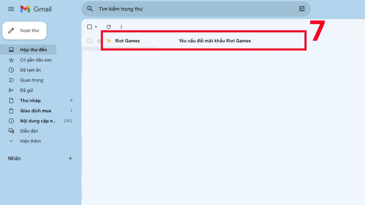 Cách khôi phục tài khoản Riot Games bằng gmail bước  2-1