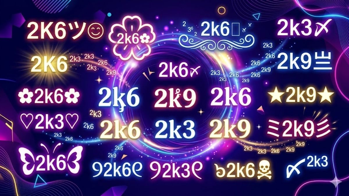 Kí tự đặc biệt năm sinh độc đáo hot trend