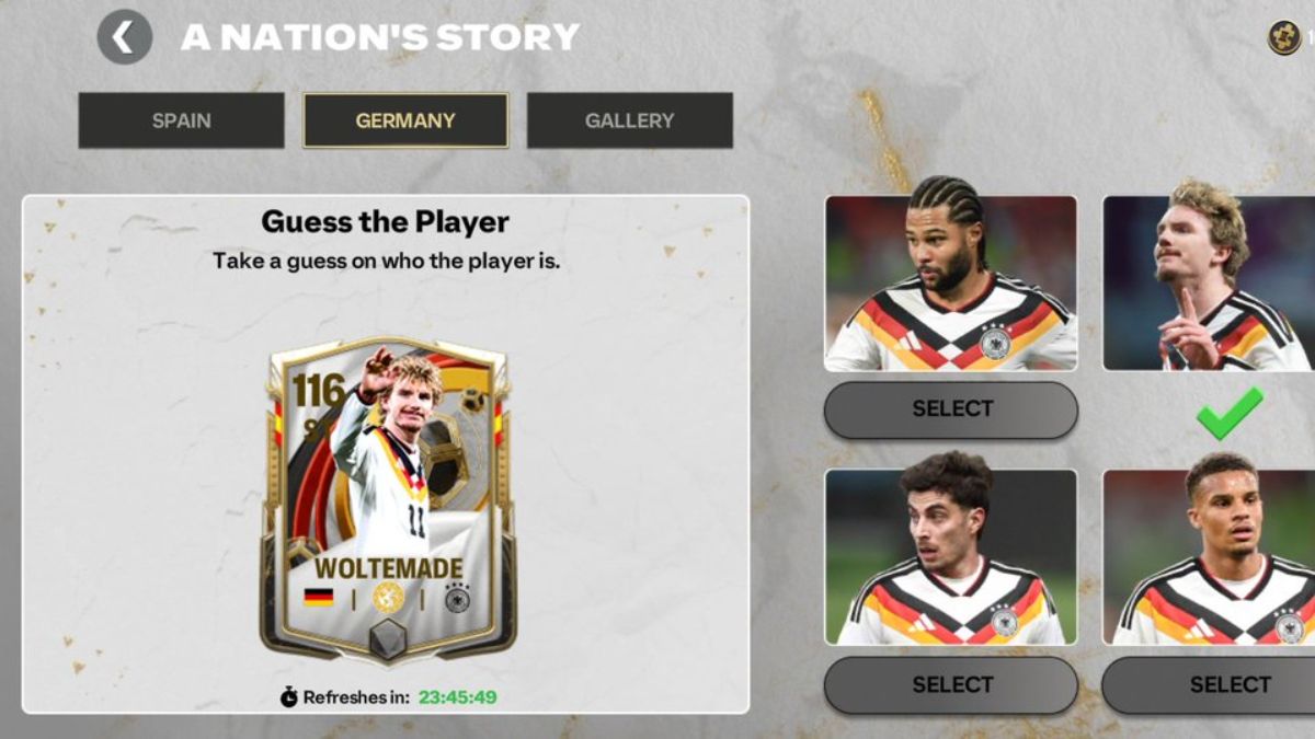 Các sự kiện FC Mobile hiện nay A Nation’s Story III: Germany