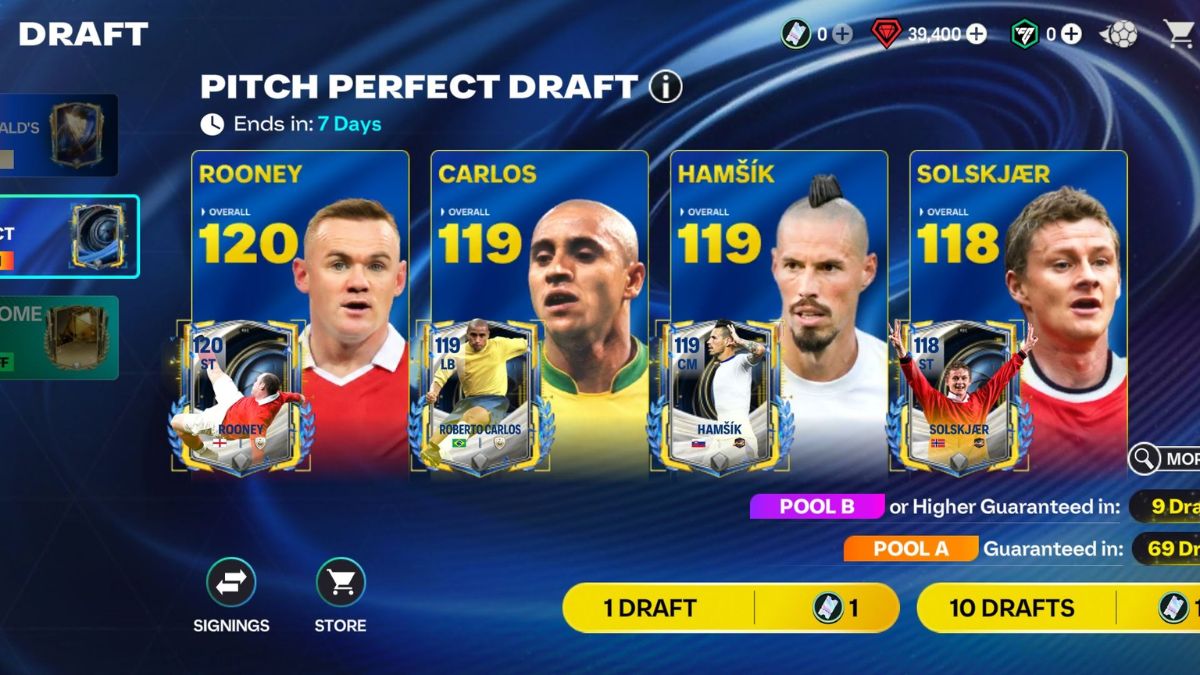các Sự Kiện FC Mobile Mới Nhất Pitch Perfect (Draft)