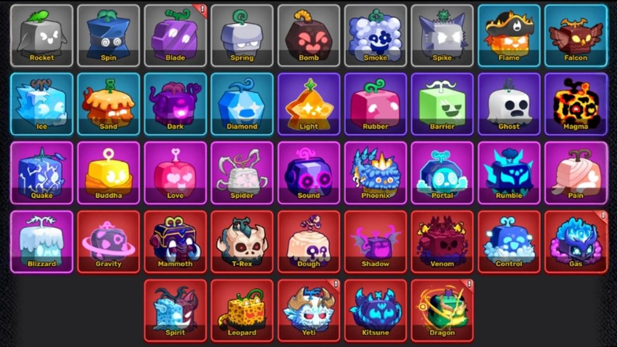 Bản cập nhật update Blox Fruit có gì mới Rework & thay đổi meta game