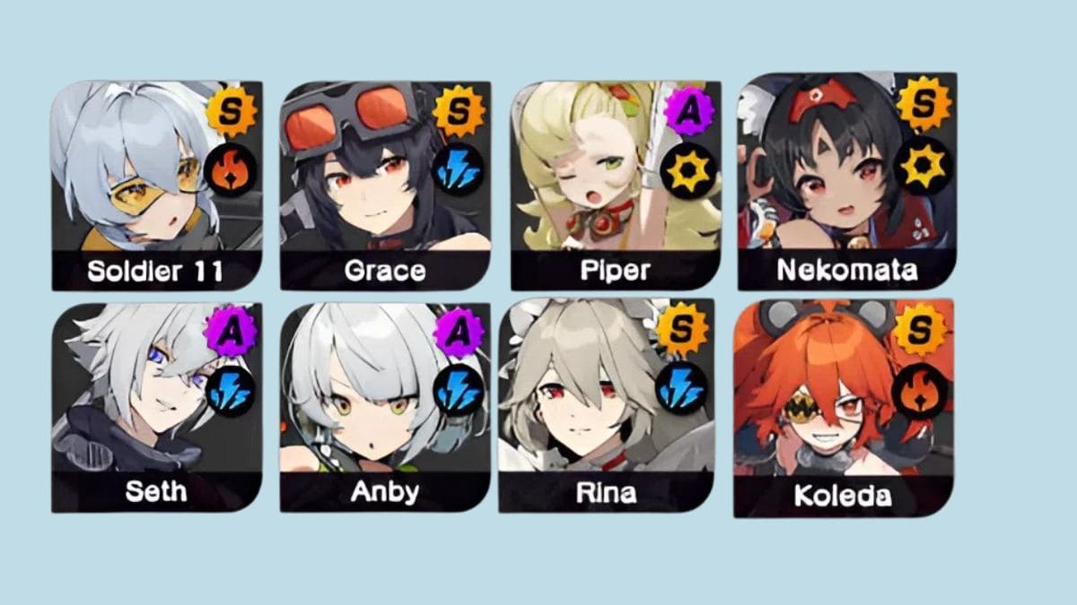 Bảng xếp hạng ZZZ Tier list  Tier 1