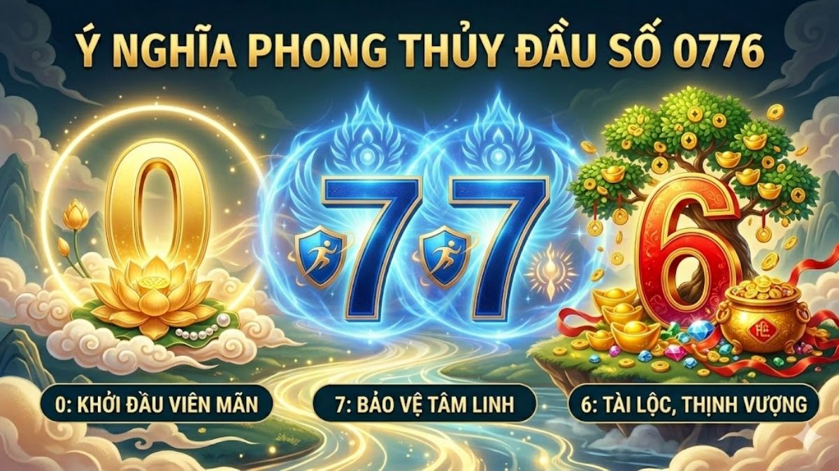 Ý nghĩa phong thủy của đầu số 0776