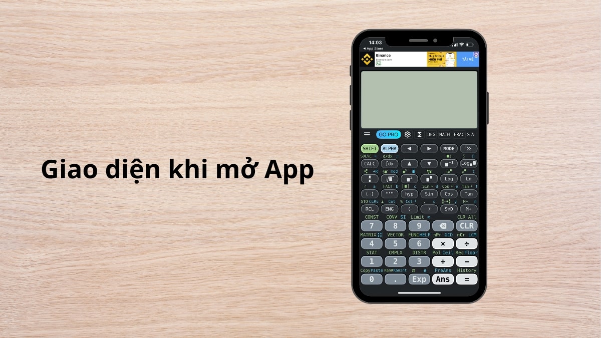 Cách tải app máy tính casio online trên iOS - bước 3