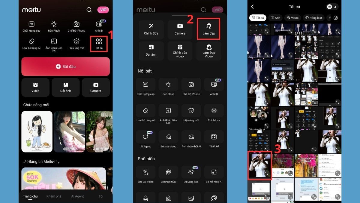 Cách chỉnh ảnh eo thon tự nhiên bằng Meitu