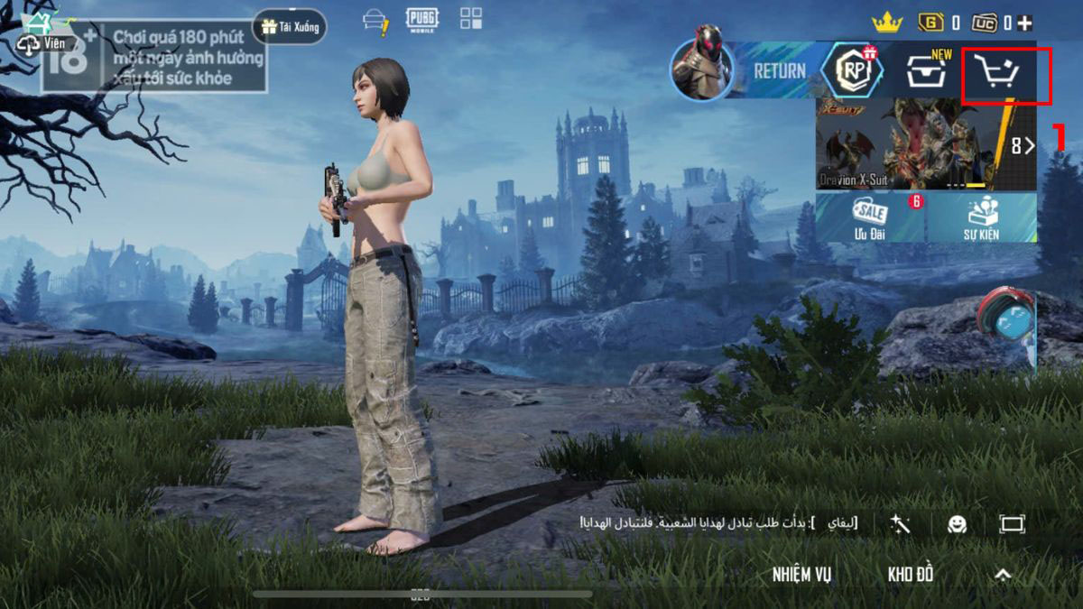 Hướng dẫn mua thẻ đổi tên PUBG Mobile