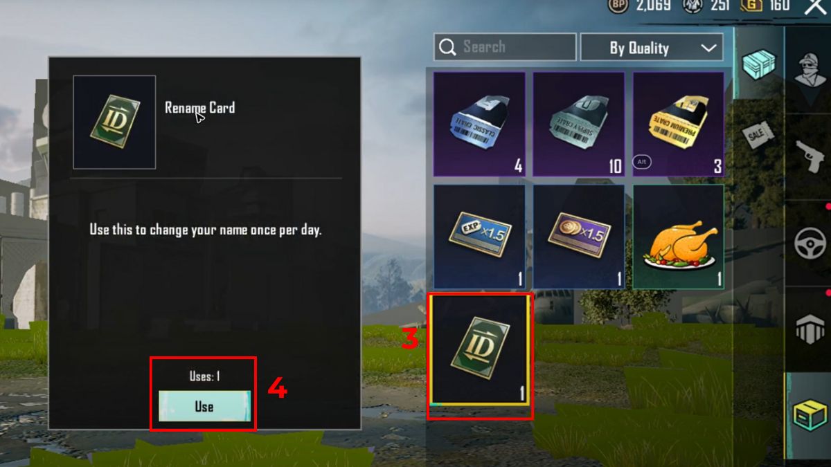 Cách đổi tên PUBG Mobile trên điện thoại