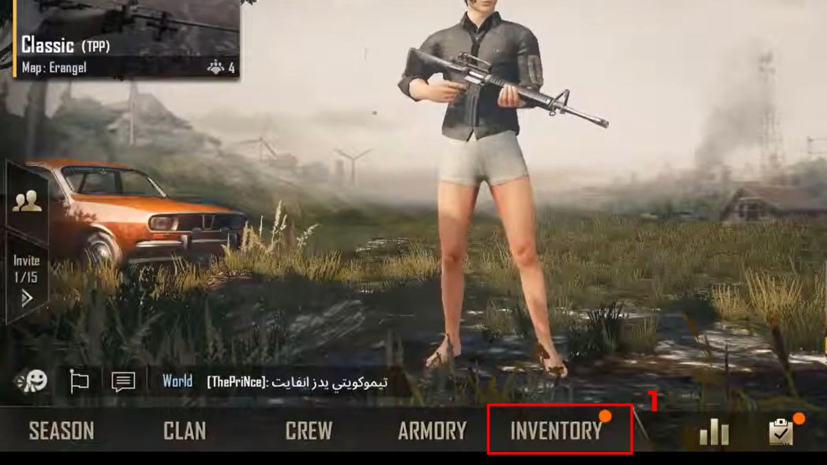 Cách đổi tên PUBG Mobile trên PC