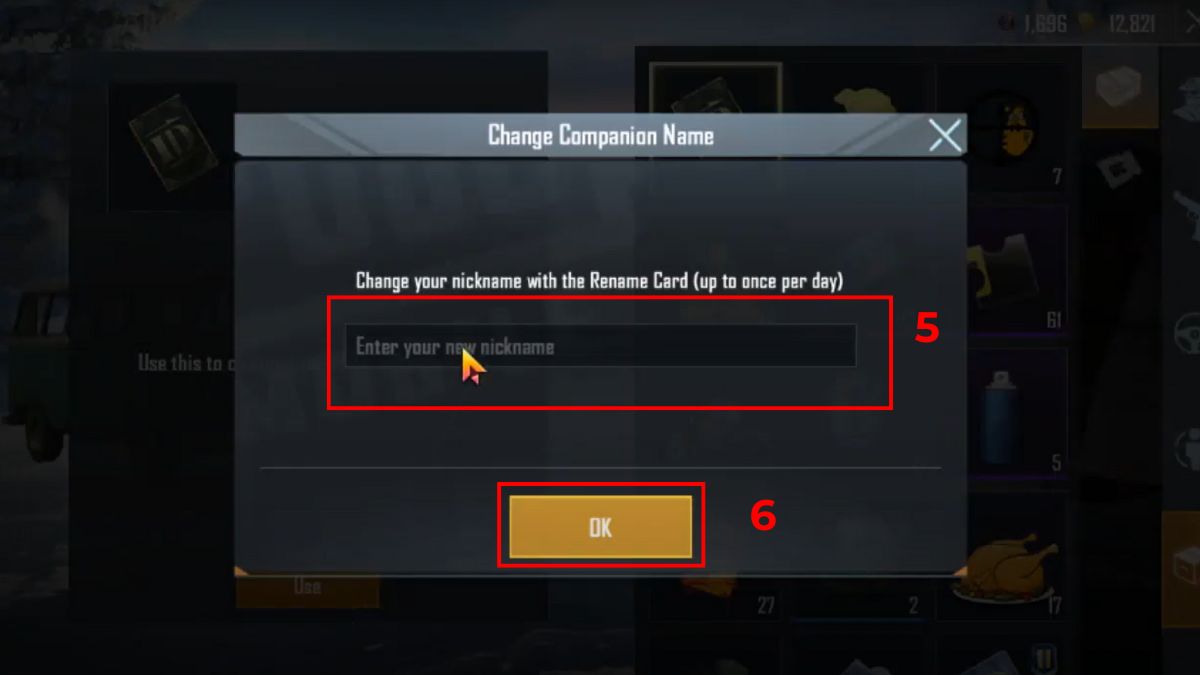Cách đổi tên PUBG Mobile trên giả lập/PC