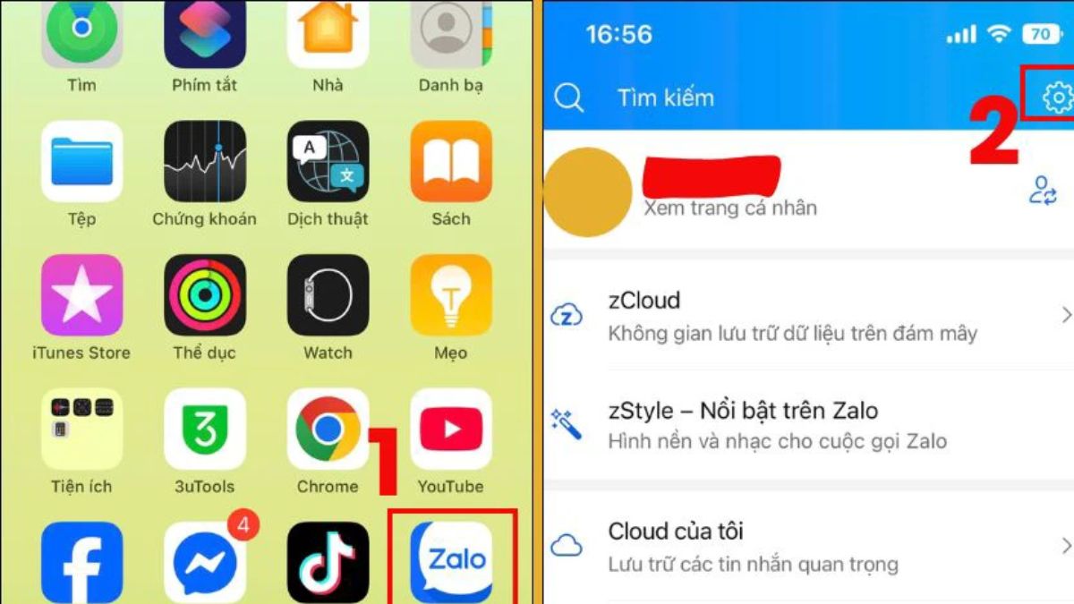 Cách dùng 2 zalo trên iPhone - hình 1
