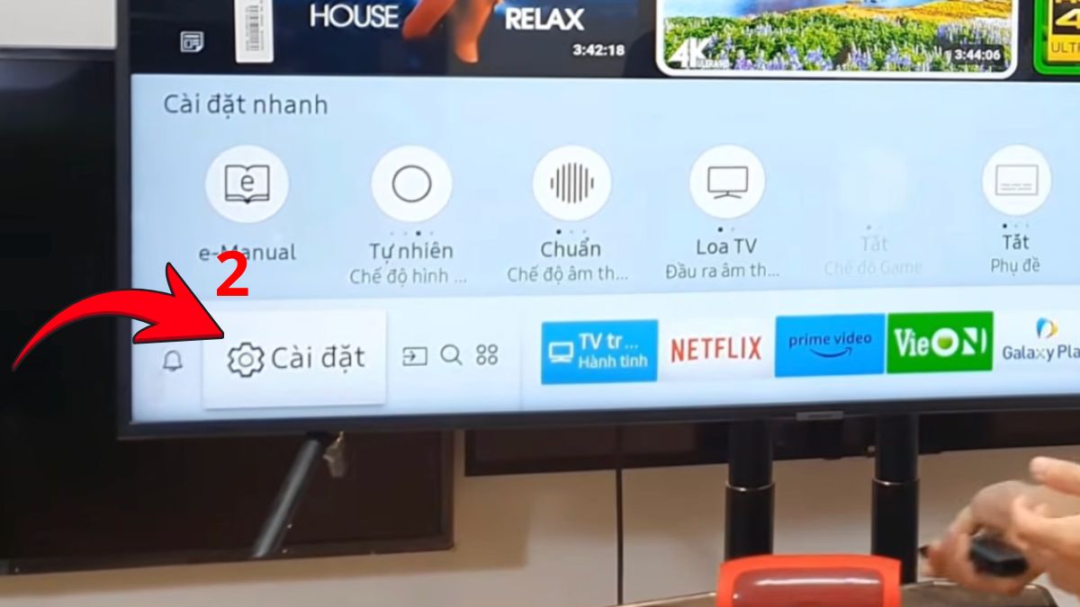 Kết nối loa Enkor với tivi qua Bluetooth