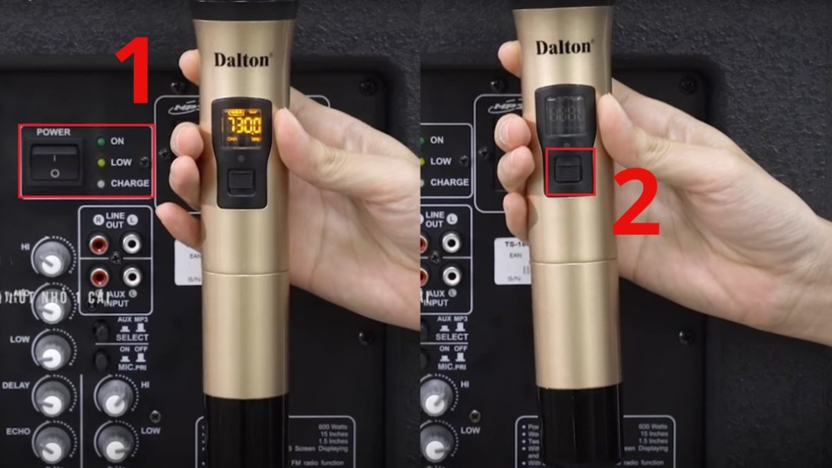 Hướng dẫn nhanh cách reset micro không dây