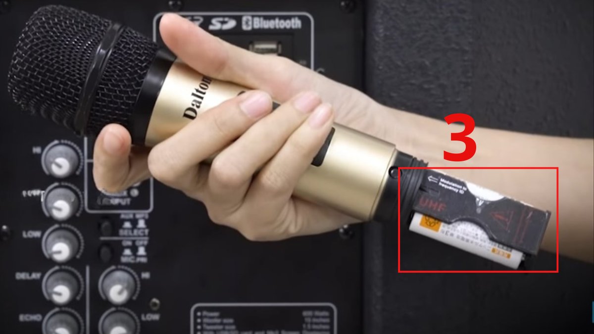 Hướng dẫn nhanh cách reset micro không dây 