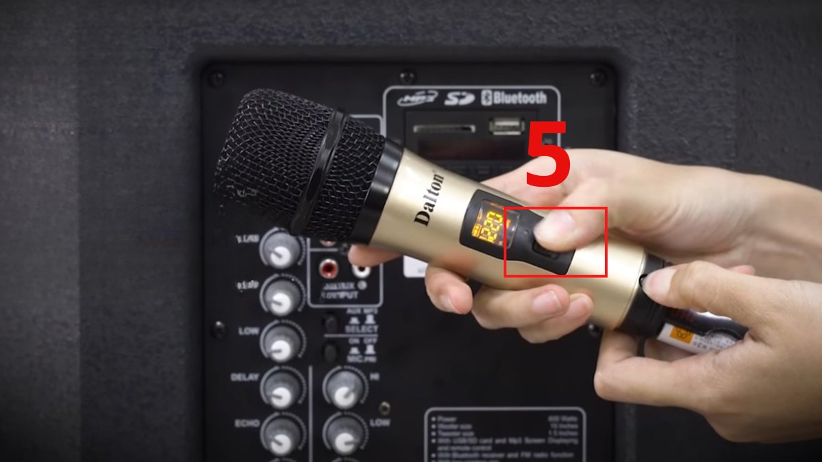 Hướng dẫn nhanh cách reset micro không dây 