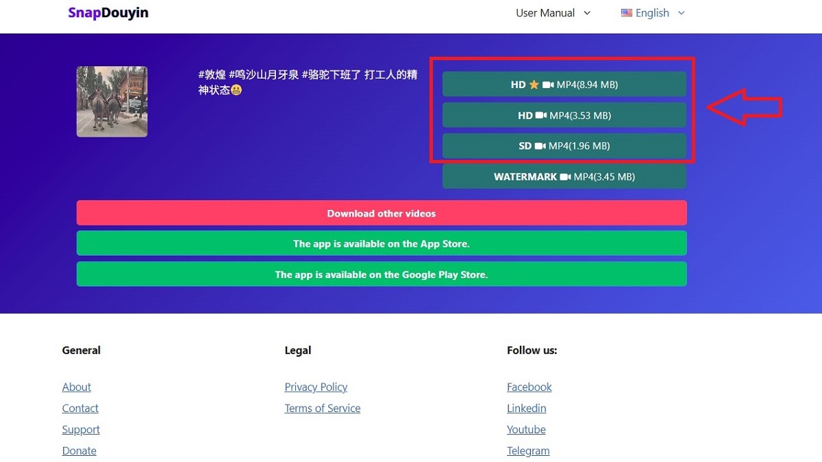 Mẹo tải video Douyin Full HD, 4K sắc nét