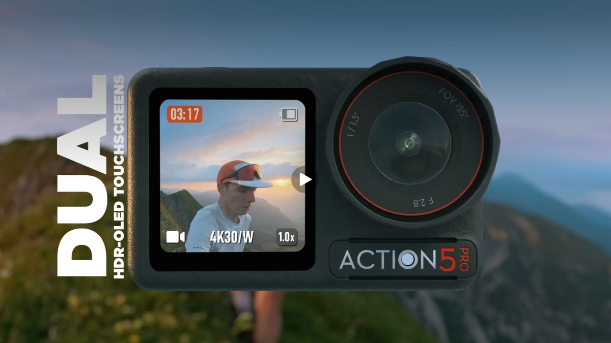 DJI Osmo Action 5 Pro cho camera motovlog