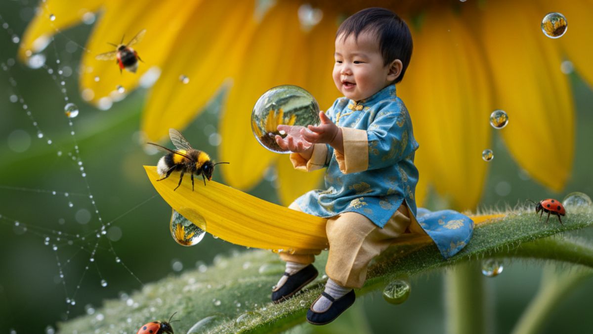 Câu lệnh ghép ảnh trên Gemini cho bé