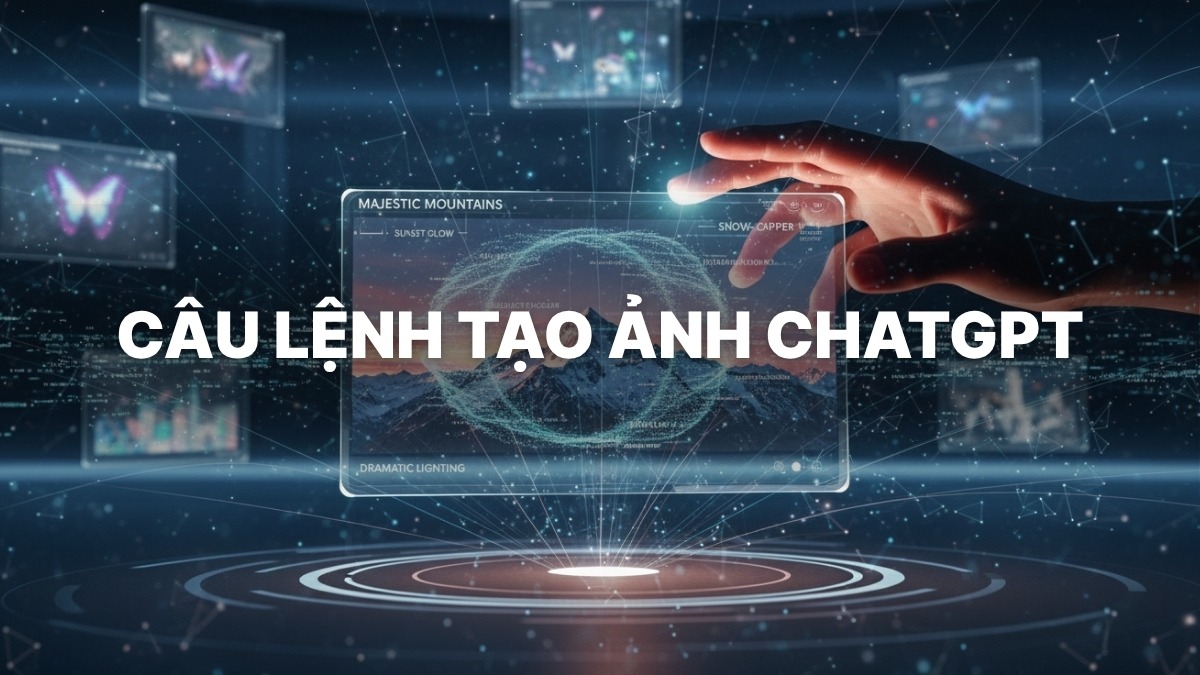 Full 100+ câu lệnh tạo ảnh ChatGPT chi tiết nhất