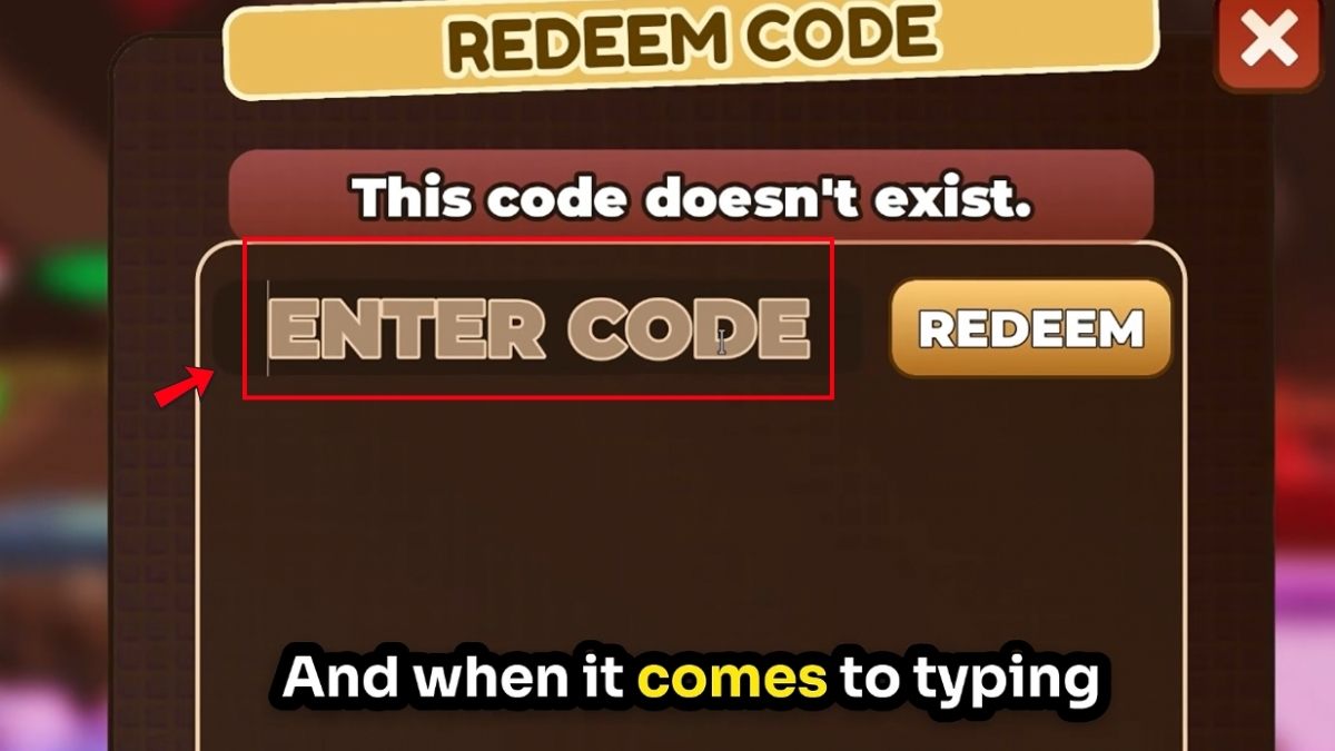 Cách nhập và sử dụng code 1 Speed Keyboard Escape