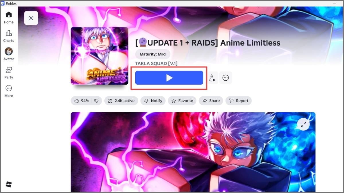 Hướng dẫn nhập code Anime Limitless