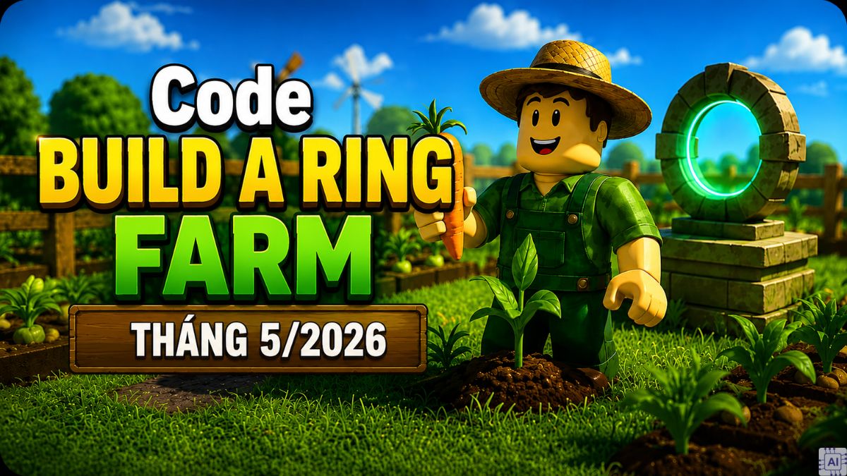 Code Build A Ring Farm mới nhất tháng 06/2026