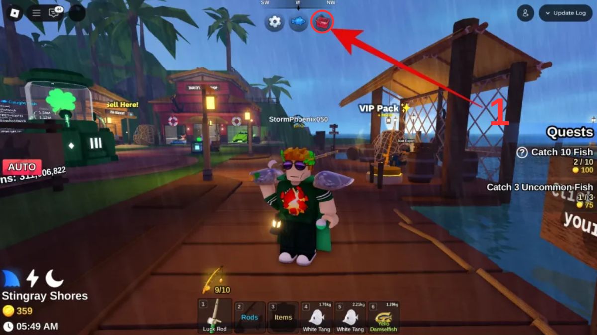 Cách nhập code Fish It Roblox