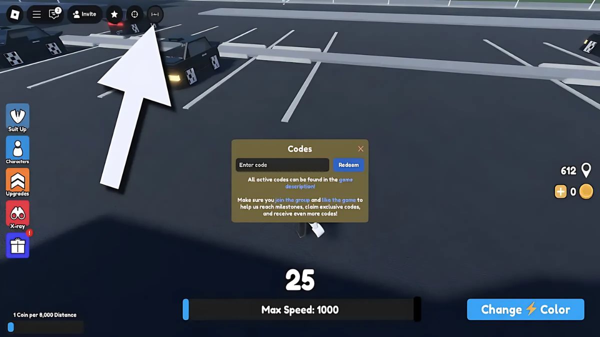 Cách nhập Code Gather Speed đơn giản