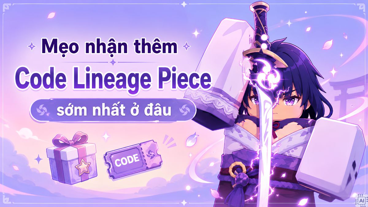 Mẹo nhận thêm Code Lineage Piece sớm nhất ở đâu