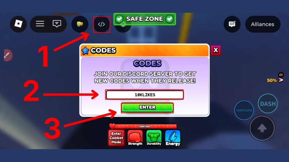 Cách nhập code Power Simulator X