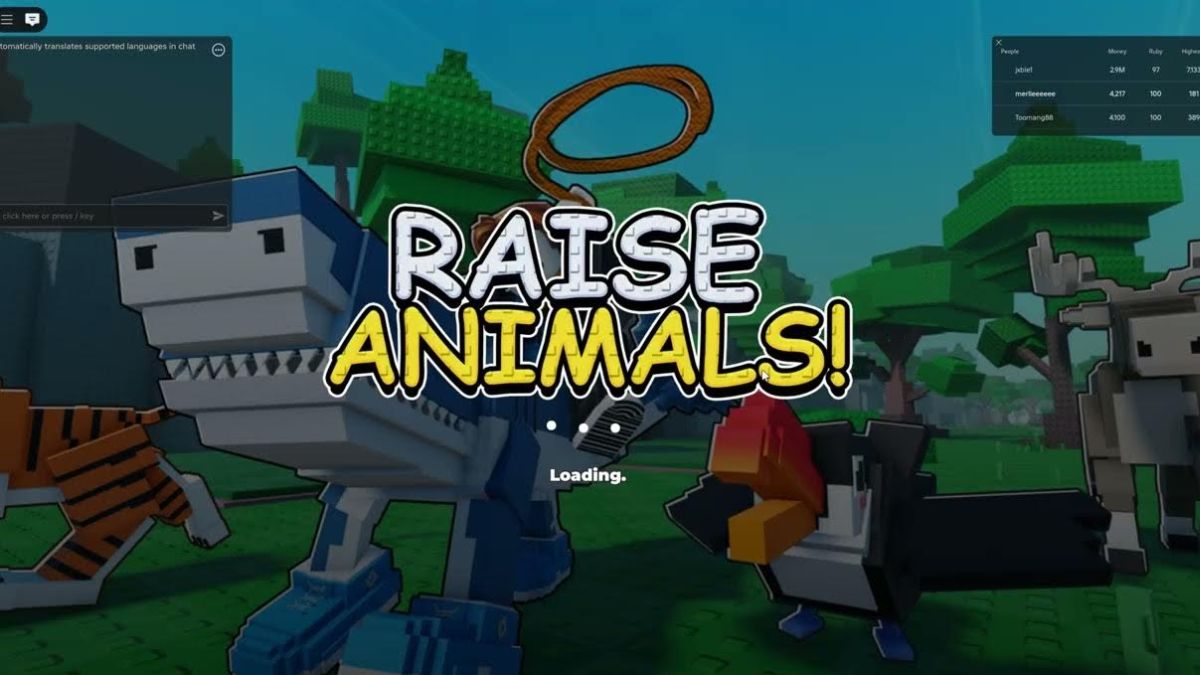 Code Raise Animals Roblox update mới nhất 2025