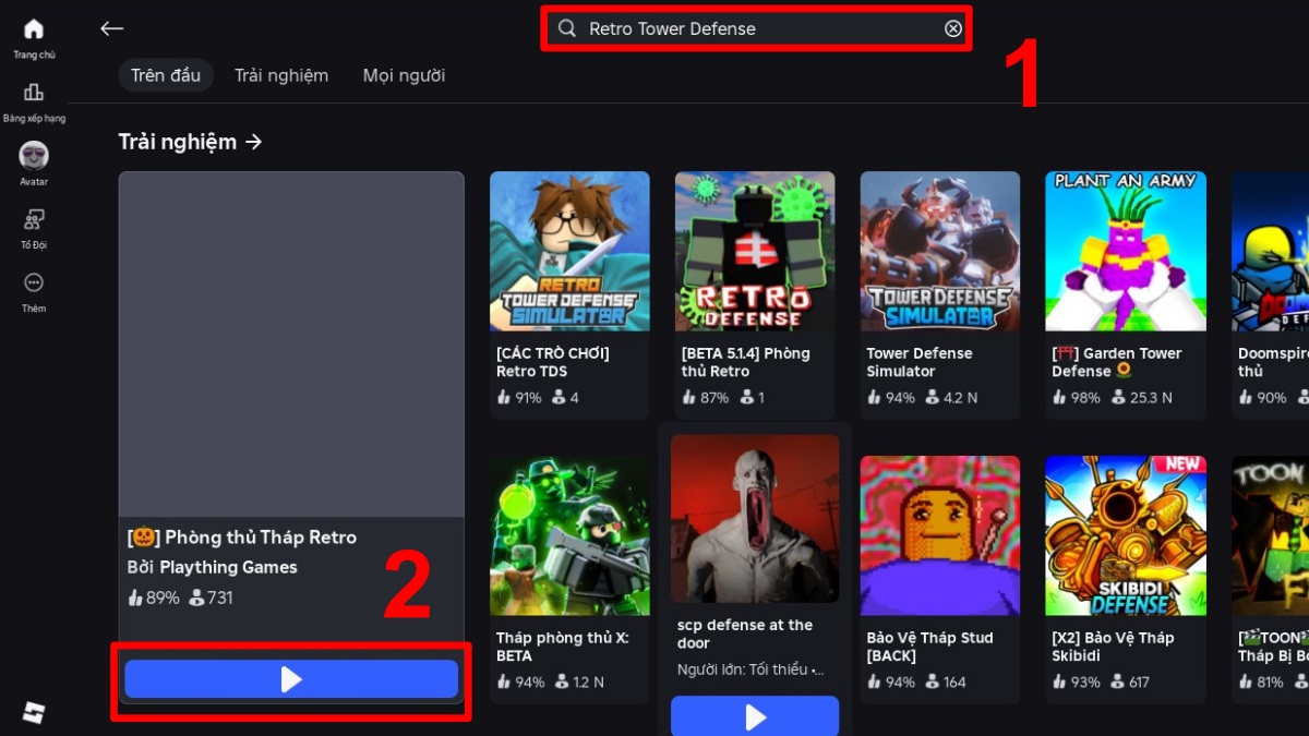 Cách nhập Code Retro Tower Defense