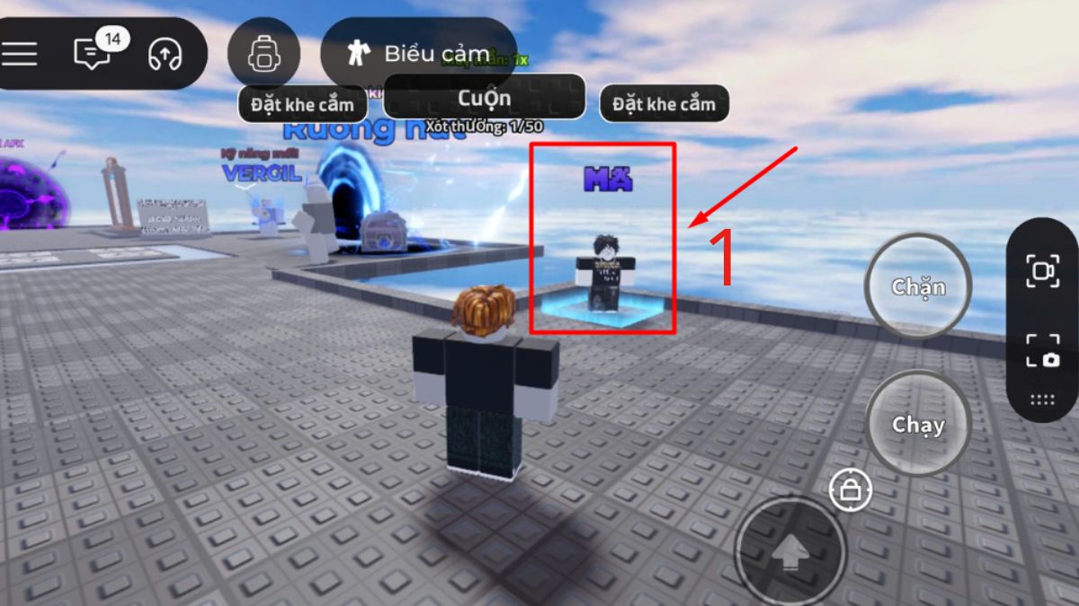 Cách nhập code RNG Showdown