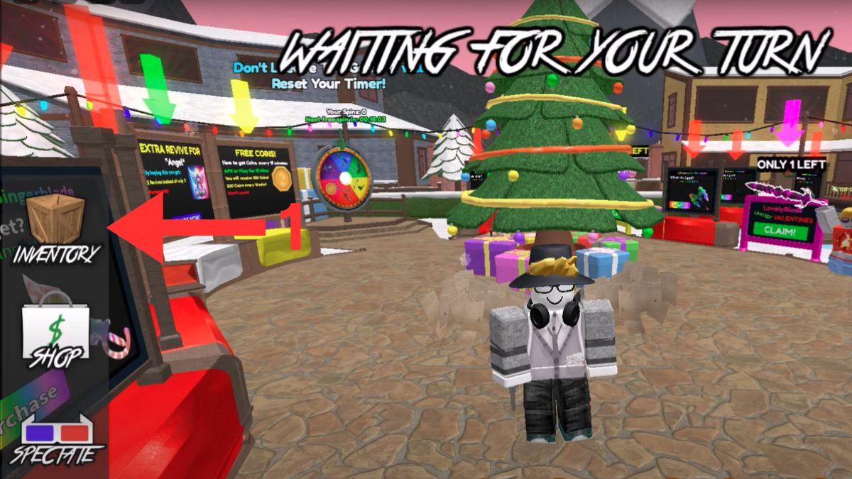 Cách nhập code San's MM2 bước 1