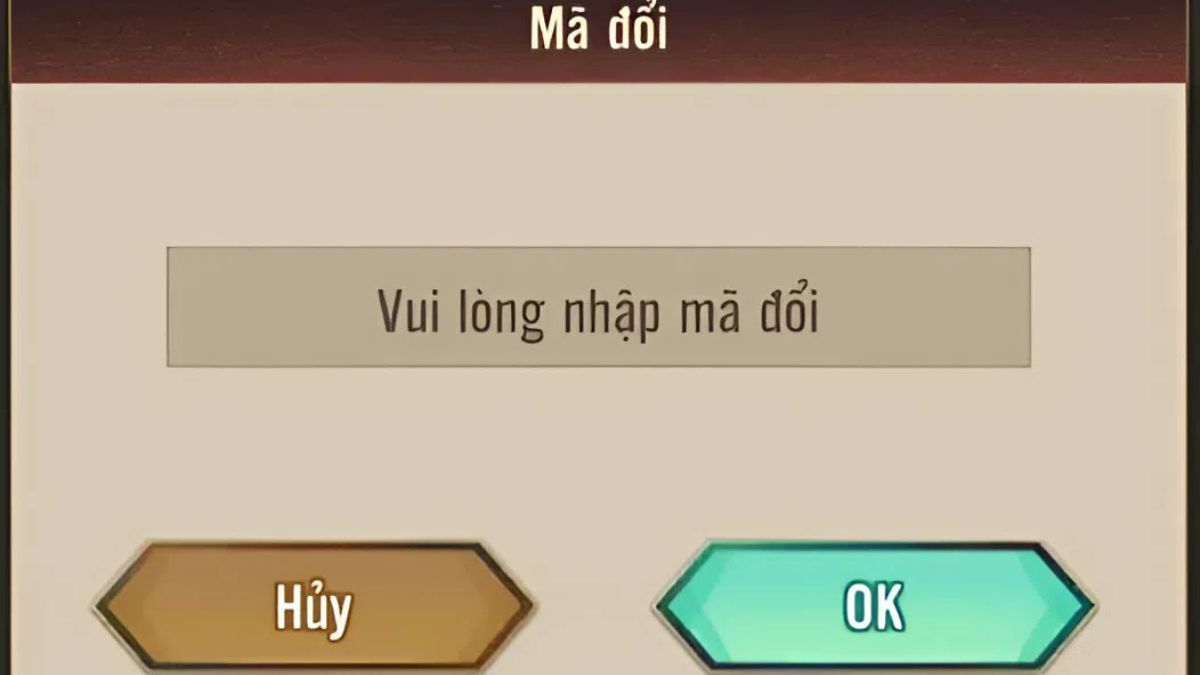 Cách nhập code Tân Chân Long bước 3