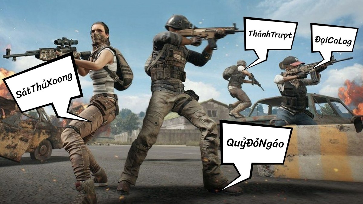đặt tên PUBG